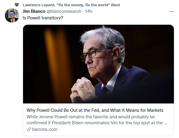 "Why Powell Could Be Out at the Fed, and What It Means for Markets..."